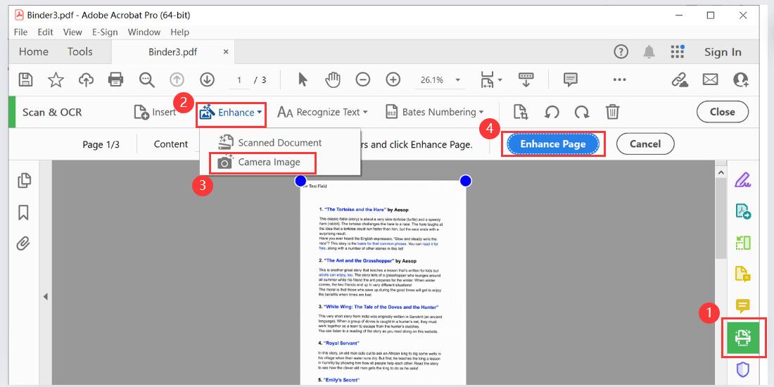 Enhance Camera Image