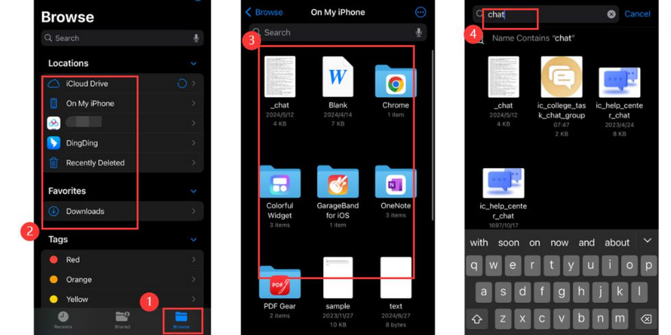 Find Scanned Documents on Files