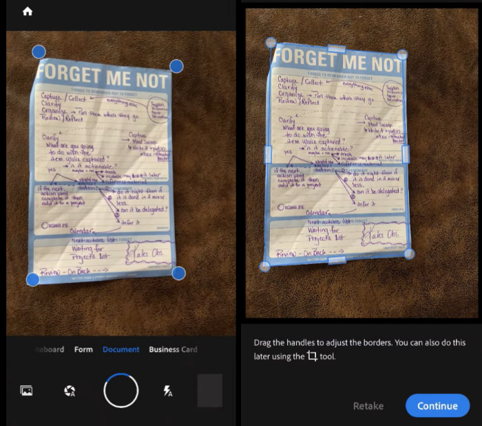 Scan Documents in Adobe