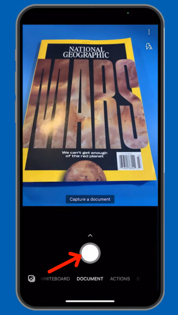 Scan Documents in Microsoft Lens
