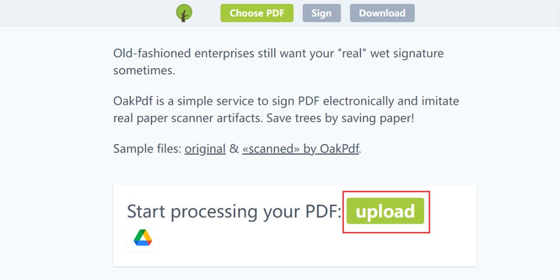 Upload Document Online