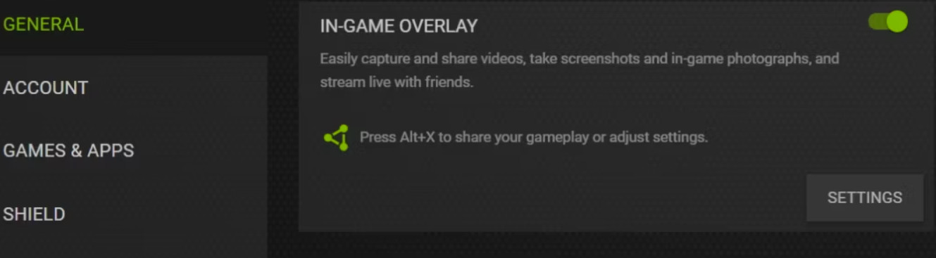 Activate In-Game Overlay