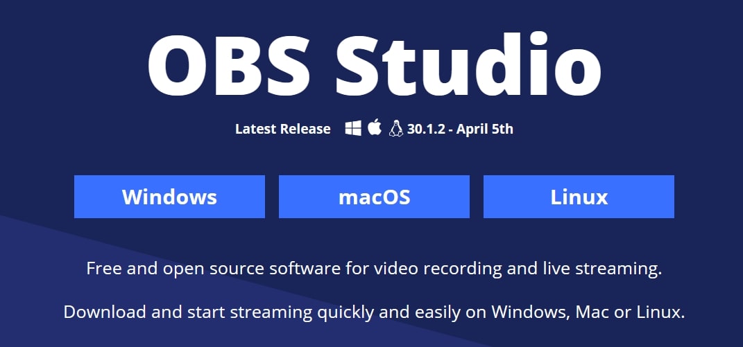 Install OBS