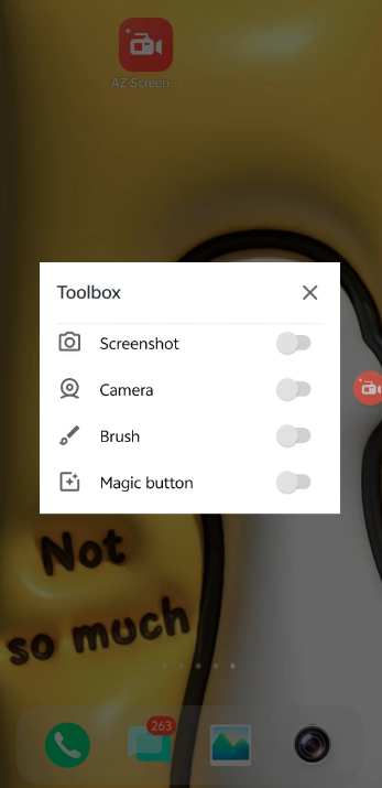 Open the AZ APP and Set