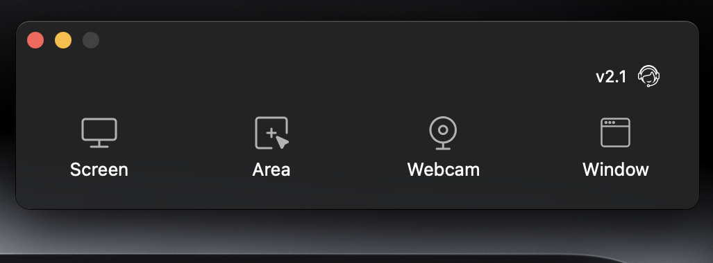 Choose Recording Mode