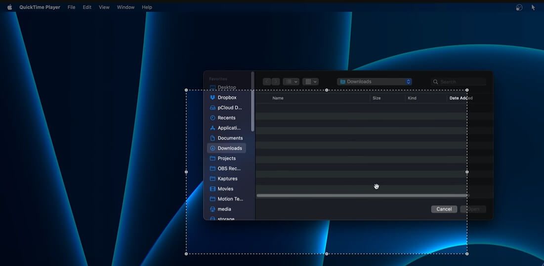 Record Partial Screen