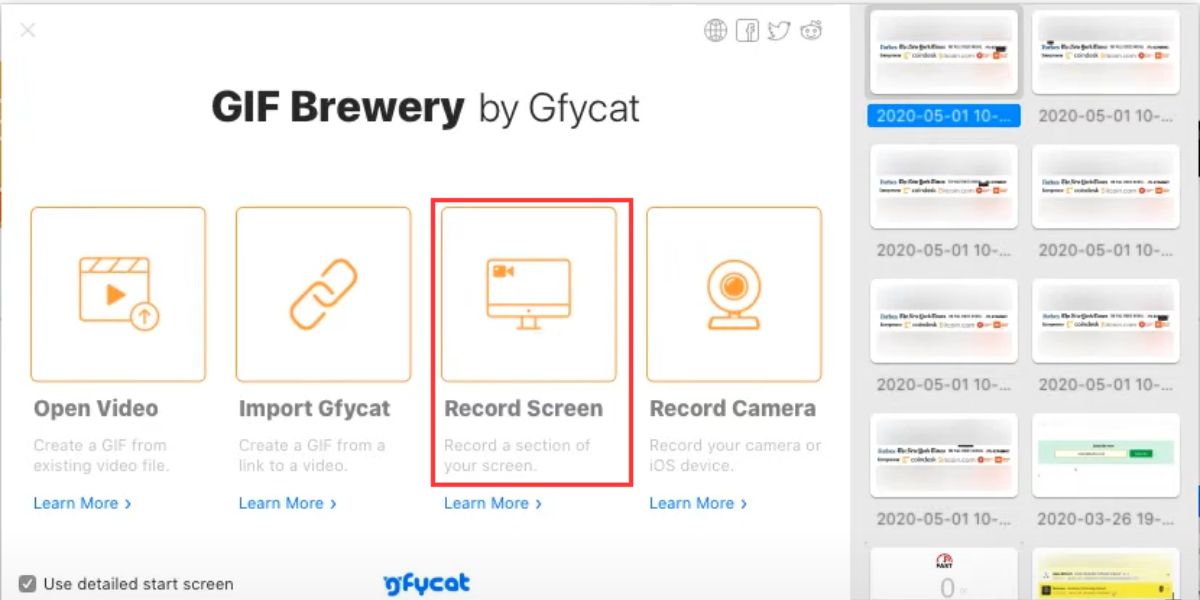 Record Mac Screen with GIF Brewery