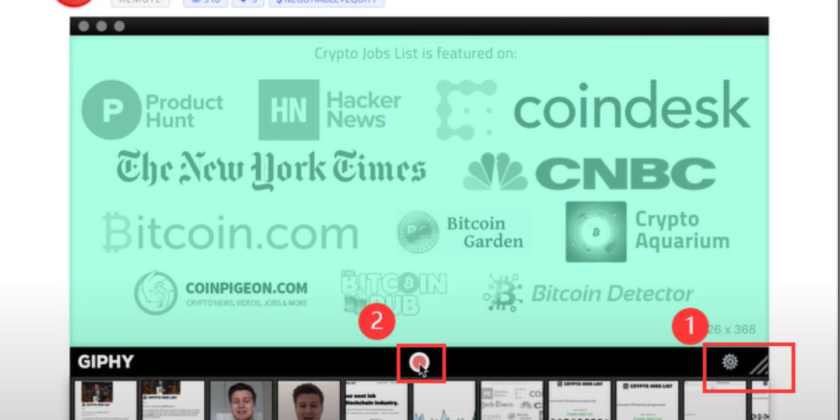 Record Mac Screen with GIPHY Capture