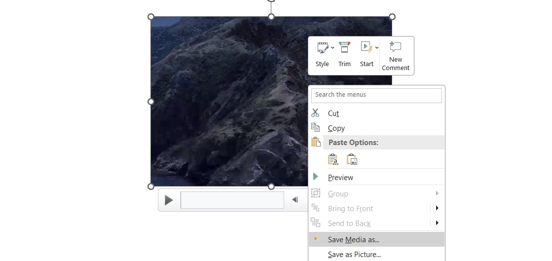 Save Recording as Video