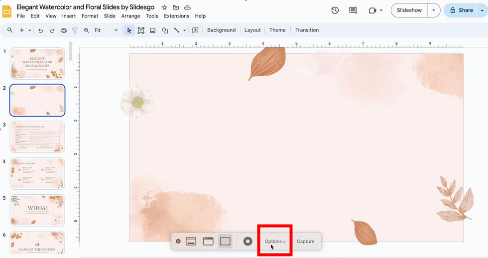 Screen Record Google Slides with QuickTime Player
