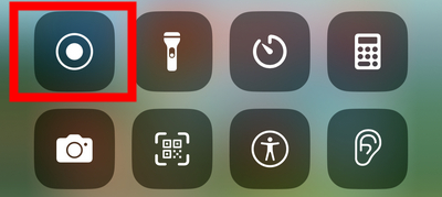 Start Screen Recording on iPhone