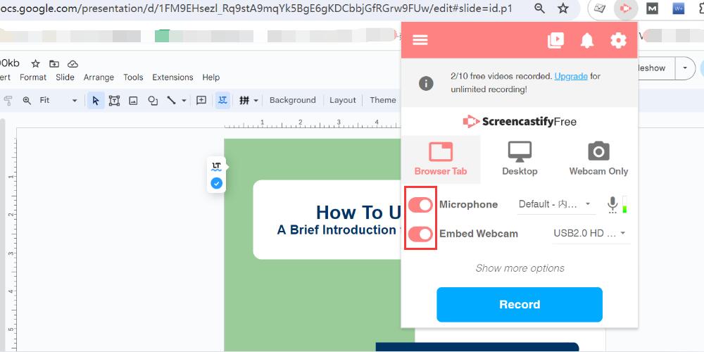 How to Video Record Yourself Presenting a PowerPoint [3 Ways]