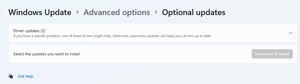 Update Audio Driver
