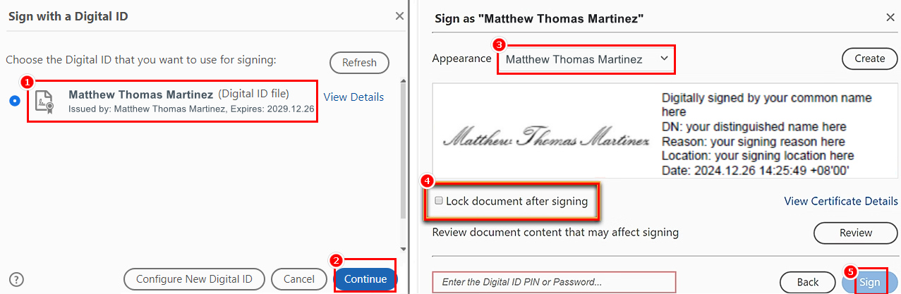 Add Digital Signature to PDF with Adobe Acrobat