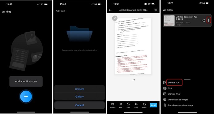 Convert Signed Document to a Digital PDF