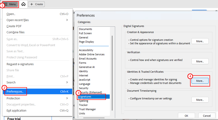 Adobe Certified Signature
