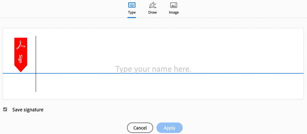 Add Electronic Signature to PDF on macOS