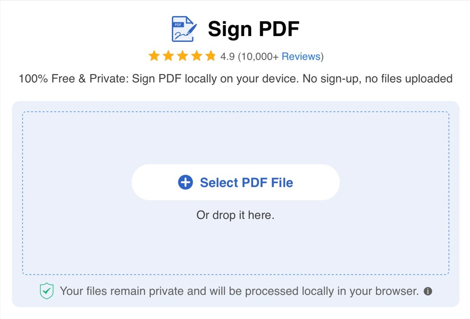 how to sign pdf on ipad for free