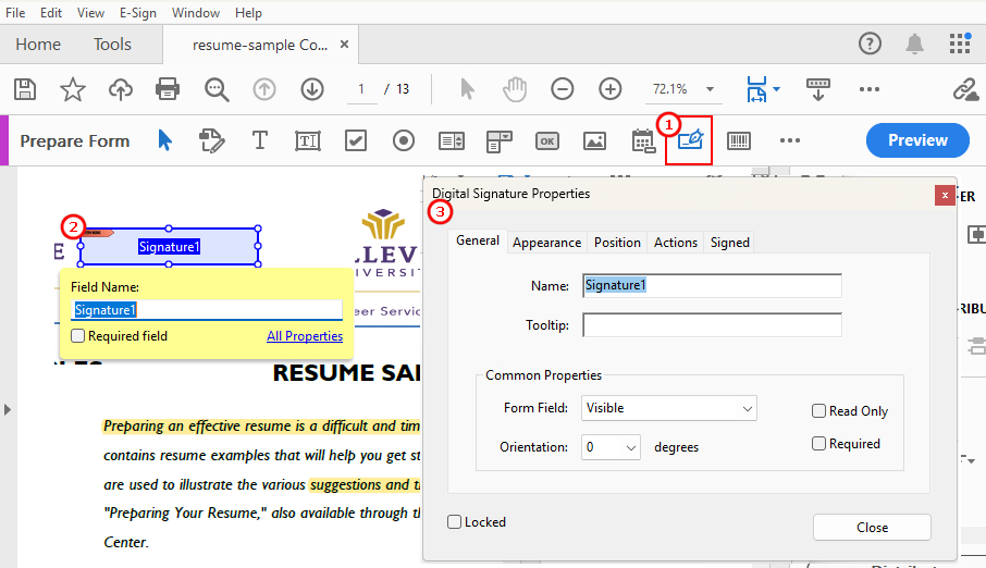 Prepare Multiple Fillable Signature Boxes for Others to Sign