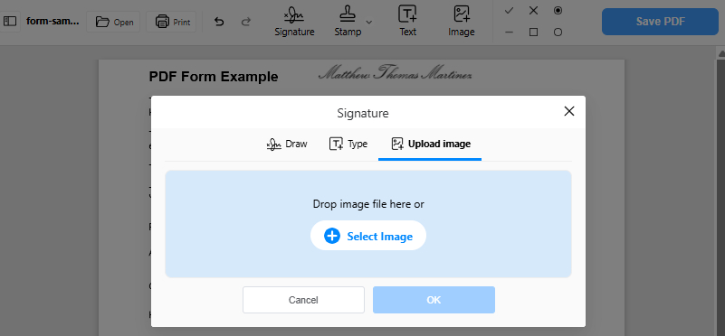 How to Add Signature Image to PDF for Free