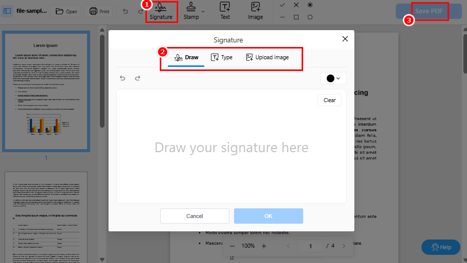 Free PDF Signer for Chrome
