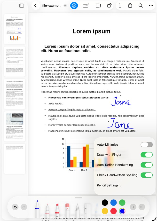 Sign PDF on iPad with Built-in Markup Tool