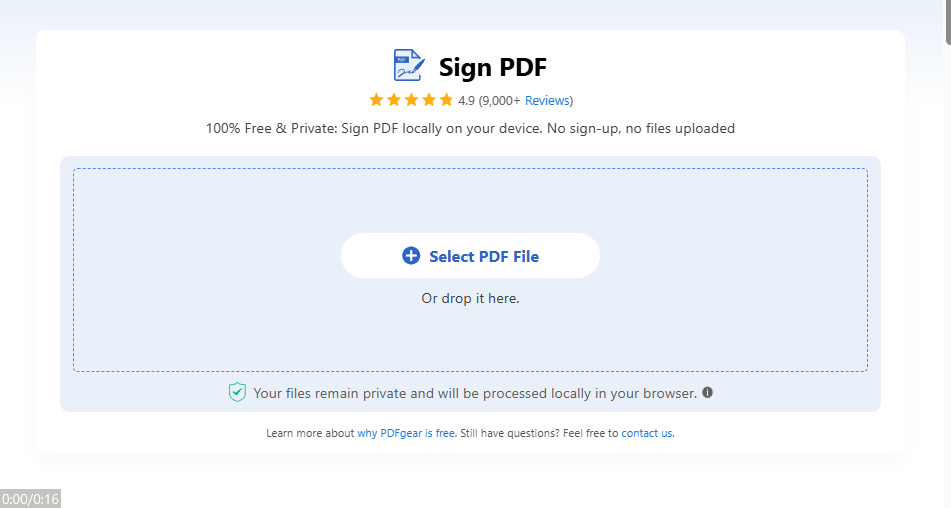 How to Sign PDF on Mac Online Free