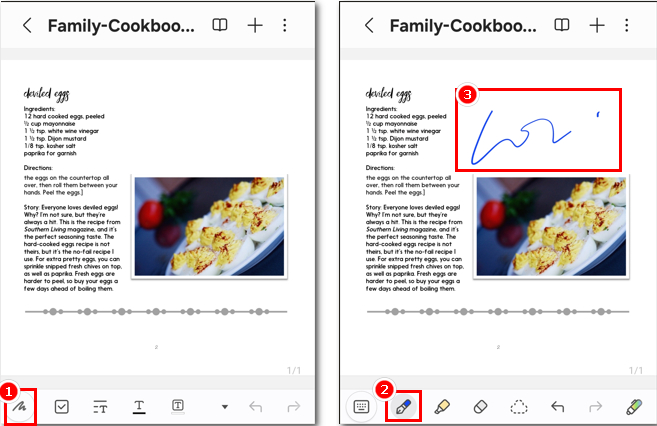 Open With Samsung Notes.pdf How to Sign a PDF on Android for Free