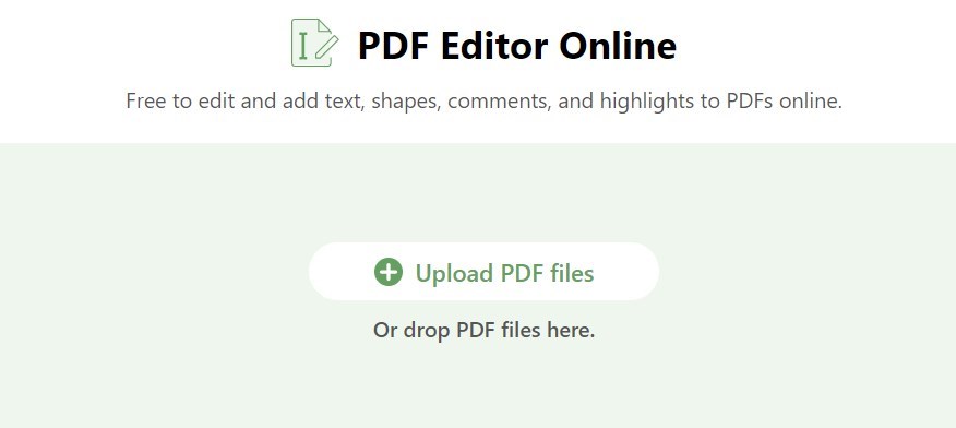 Upload a PDF Online to Sign