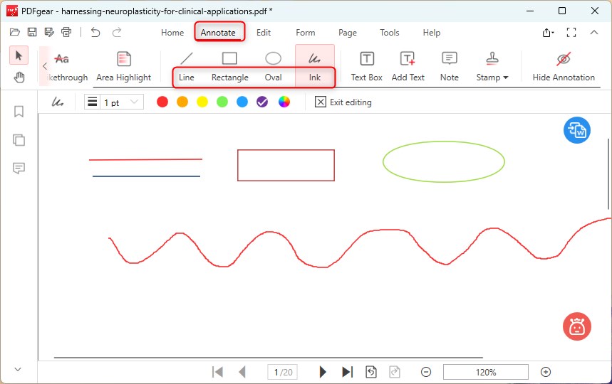 Draw on PDF for Free Online