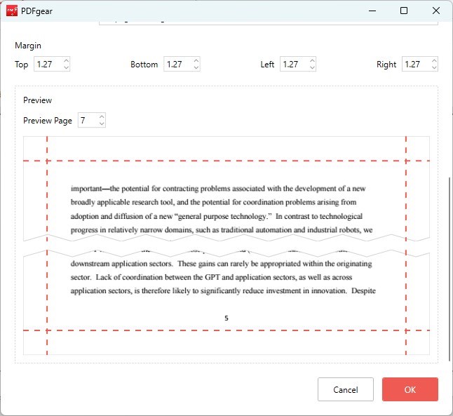 Preview the Header and Footer