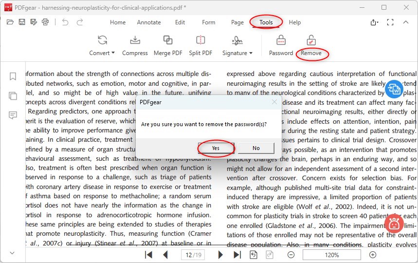 Remove Passwords from PDF