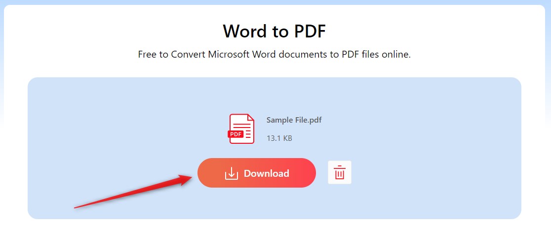 Save the New PDF File