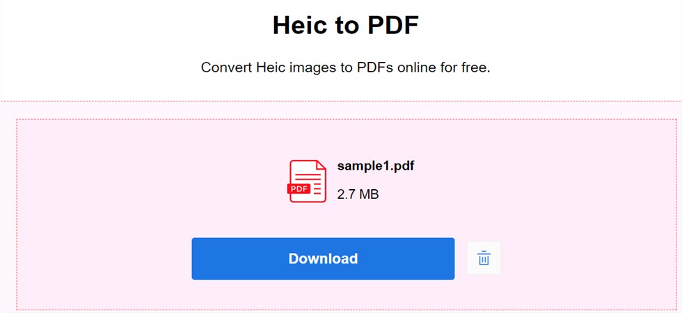 Convert HEIC to PDF Online with PDFgear