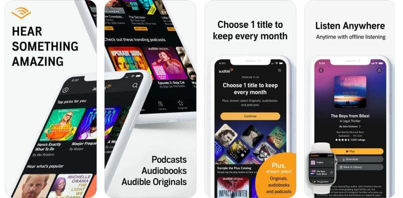 Audible the Audiobook App