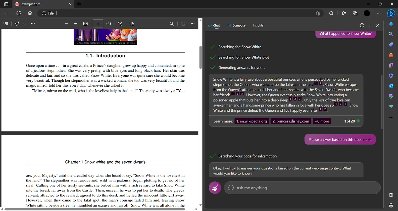 The Jumping Logic of Microsoft Bing Chat in the More Creative Style