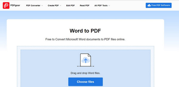 PDFgear DOCX to PDF