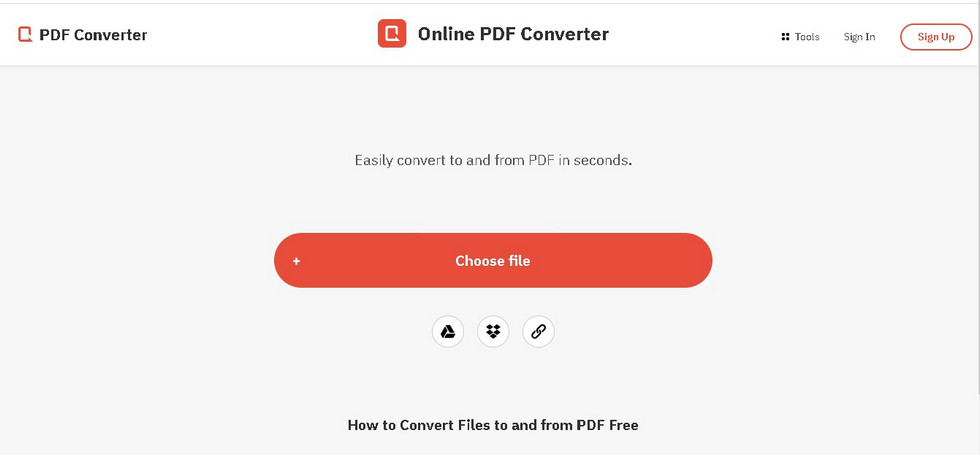 iLovePDF Alternative PDF Converter