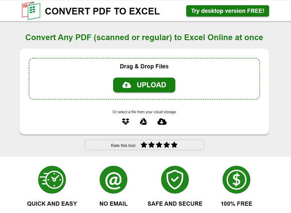 PDF to Excel pdftoexcelconverter
