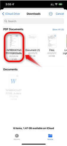 Upload PDF File