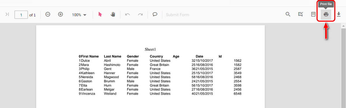 使用在线PDF编辑器压平PDF